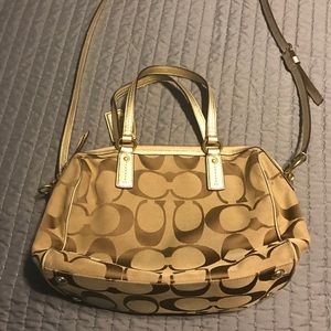 Gold Coach purse